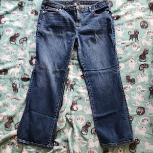 Jennifer Lopez Blue Straight Leg Jeans